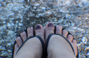 Woman Wears Flipflops While Riding Moped, Regrets It When She Gets Into An Accident